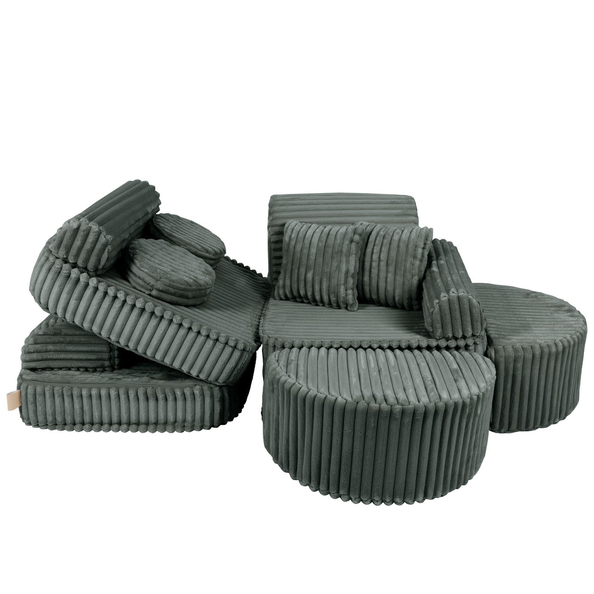 Medium Plus Kids Sofa – Compact, Stylish, and Comfortable by MeowBaby at www.brixbailey.com