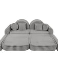 Medium Modular Sofa for Kids in Moon Grey
