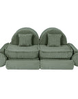 Medium Modular Kids Sofa in Sage Green