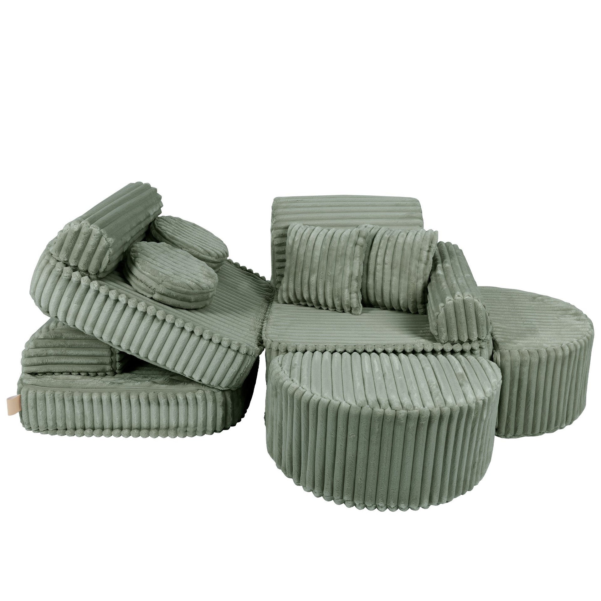 Medium Plus Kids Sofa – Compact, Stylish, and Comfortable by MeowBaby at www.brixbailey.com
