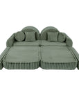 Medium Modular Kids Sofa in Sage Green