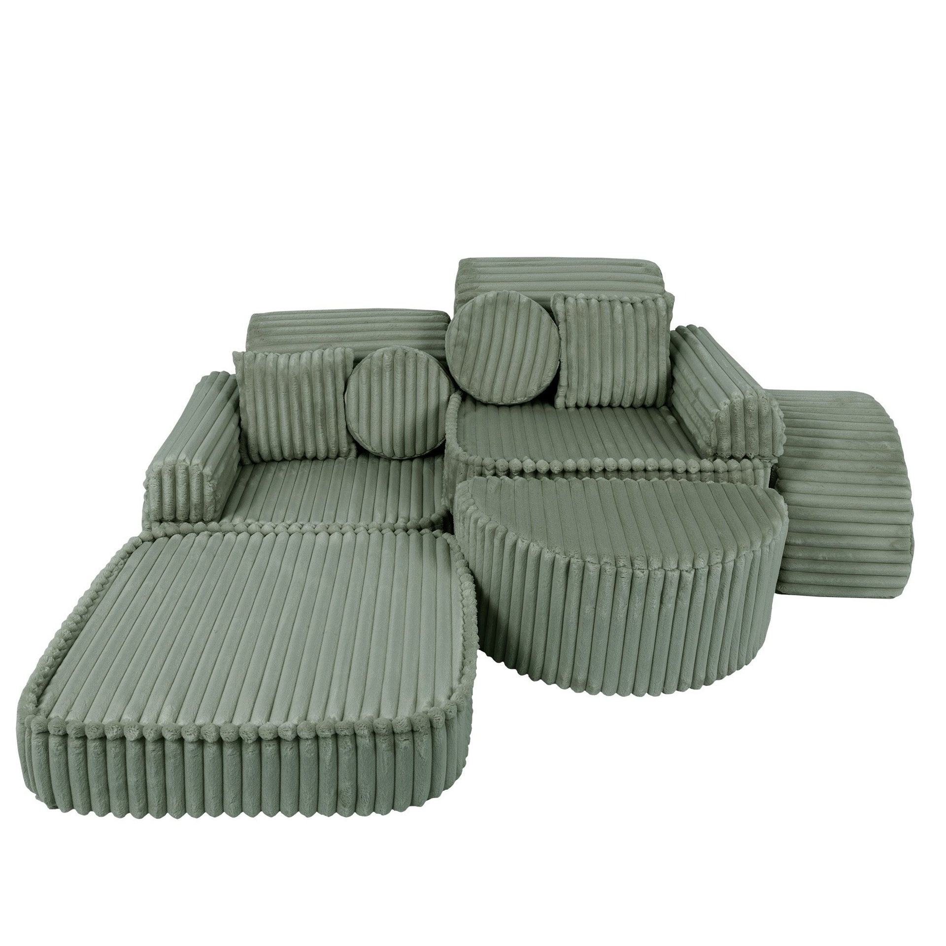 Medium Plus Kids Sofa – Compact, Stylish, and Comfortable by MeowBaby at www.brixbailey.com