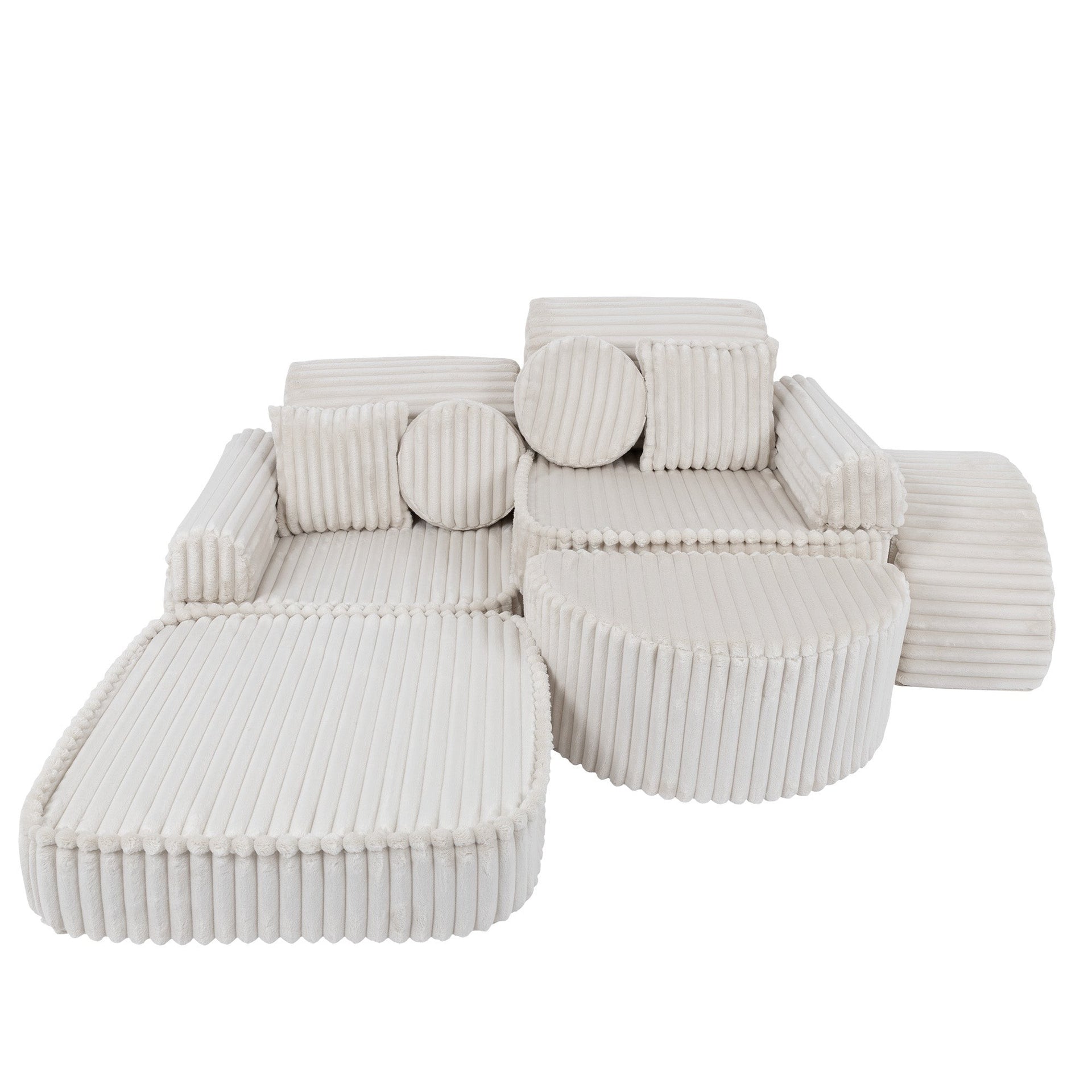 Medium Plus Kids Sofa – Compact, Stylish, and Comfortable by MeowBaby at www.brixbailey.com