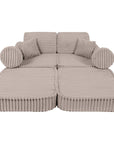 Medium Modular Sofa for Kids in Churros Beige
