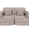 Medium Modular Sofa for Kids in Churros Beige