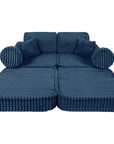Medium Kids Sofa - Compact, Stylish, and Comfortable - Versatile & Safe for Children by MeowBaby at www.brixbailey.com