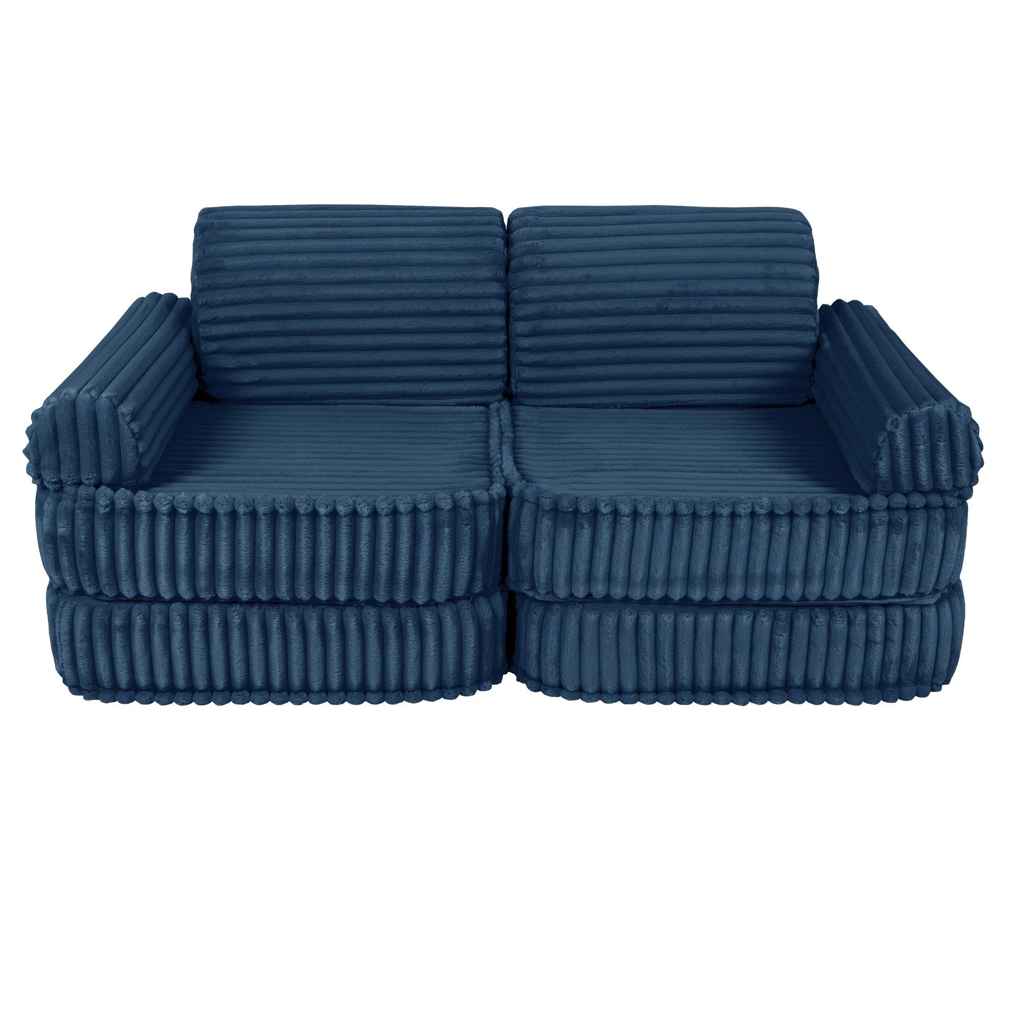 Medium Modular Kids Sofa in Churros Blue