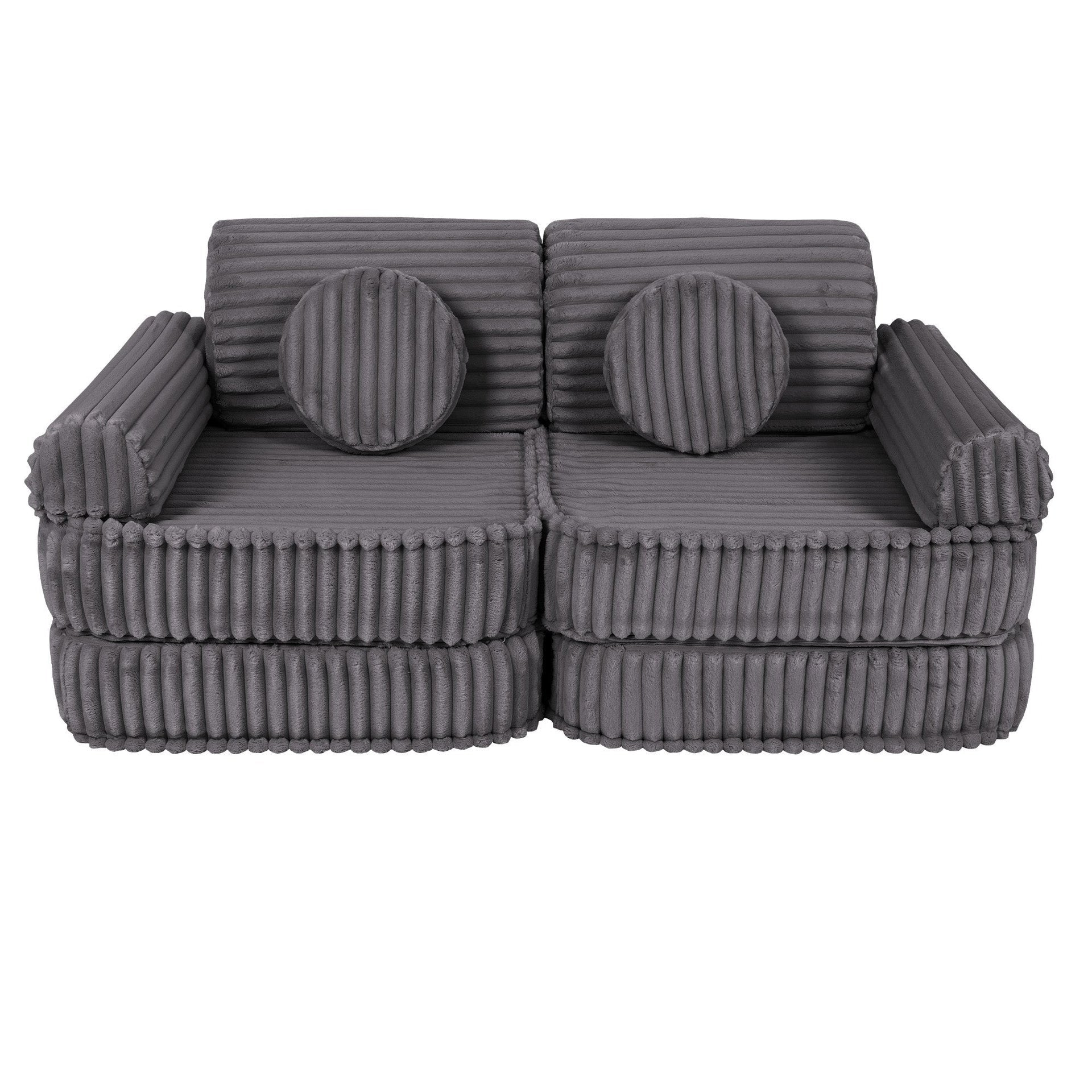 Medium Kids Sofa - Compact, Stylish, and Comfortable: Versatile & Safe for Children by MeowBaby at www.brixbailey.com