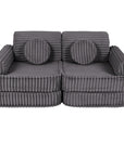 Medium Kids Sofa - Compact, Stylish, and Comfortable: Versatile & Safe for Children by MeowBaby at www.brixbailey.com
