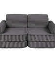 Medium Modular Sofa for Children Jurassic Grey