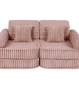 Medium Modular Sofa for Kids in Churros Pink