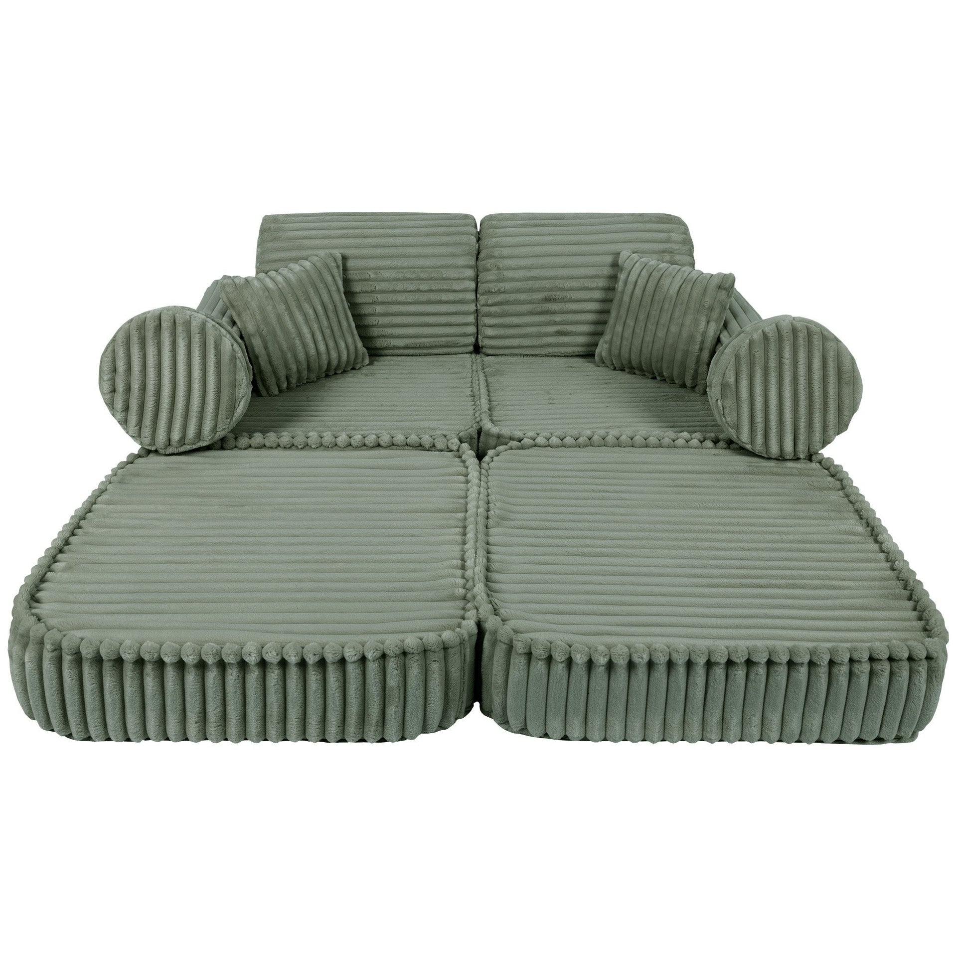 Medium Kids Sofa - Compact, Stylish, and Comfortable for Play and Relaxation by MeowBaby at www.brixbailey.com