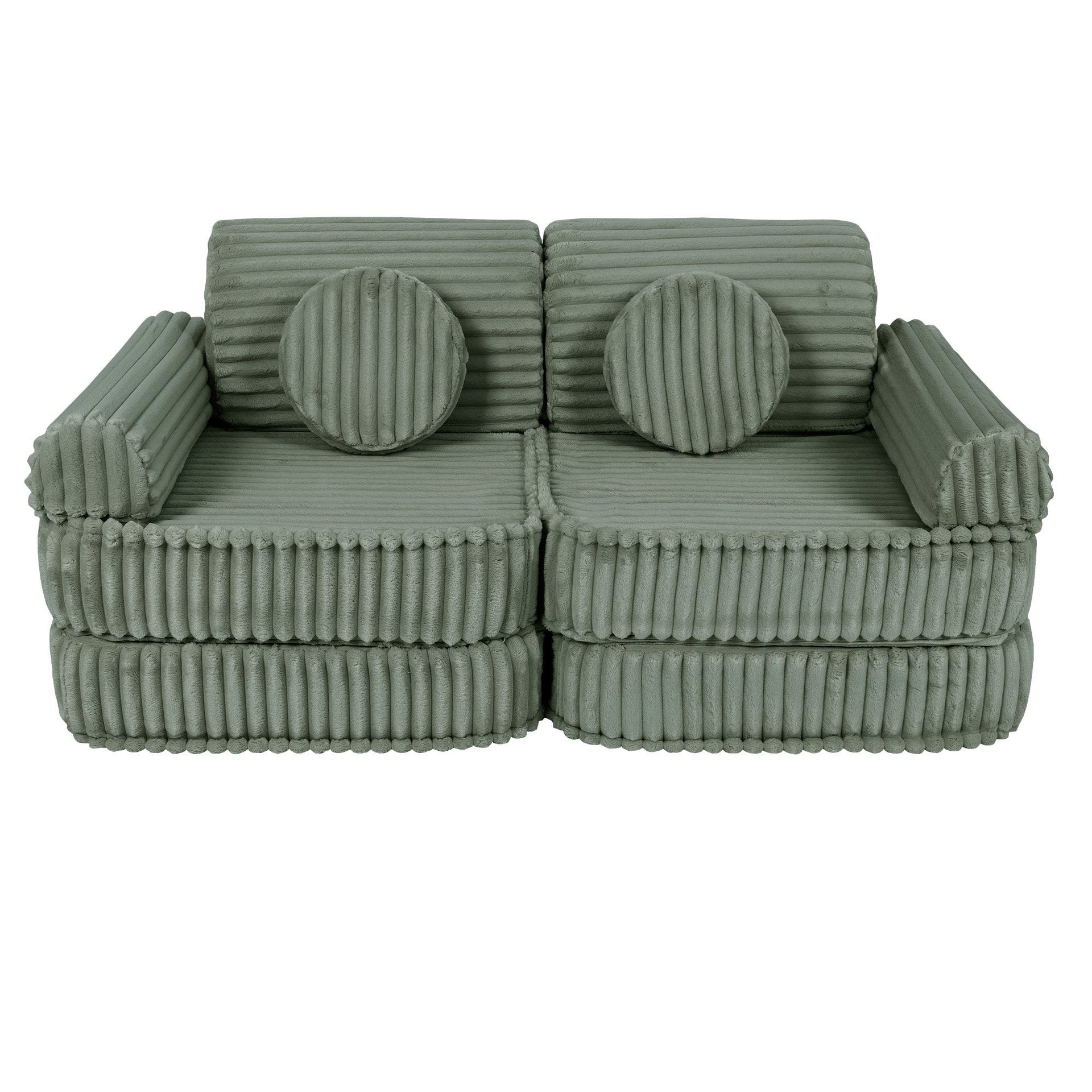 Medium Kids Sofa – Compact, Stylish, and Comfortable – Versatile &amp; Easy-to-Clean by MeowBaby at www.brixbailey.com