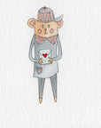 Meet Soeur Souris - Letterpress