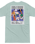 Take A Chance Have A Dance DISCO! Oversized Cotton Embroidered T-Shirt