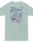 GUSTATORY Originals Postcards From Sunday Heavy Cotton Embroidered T-Shirt