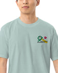 GUSTATORY Originals Shapes & Sizes Heavy Cotton Embroidered T-Shirt