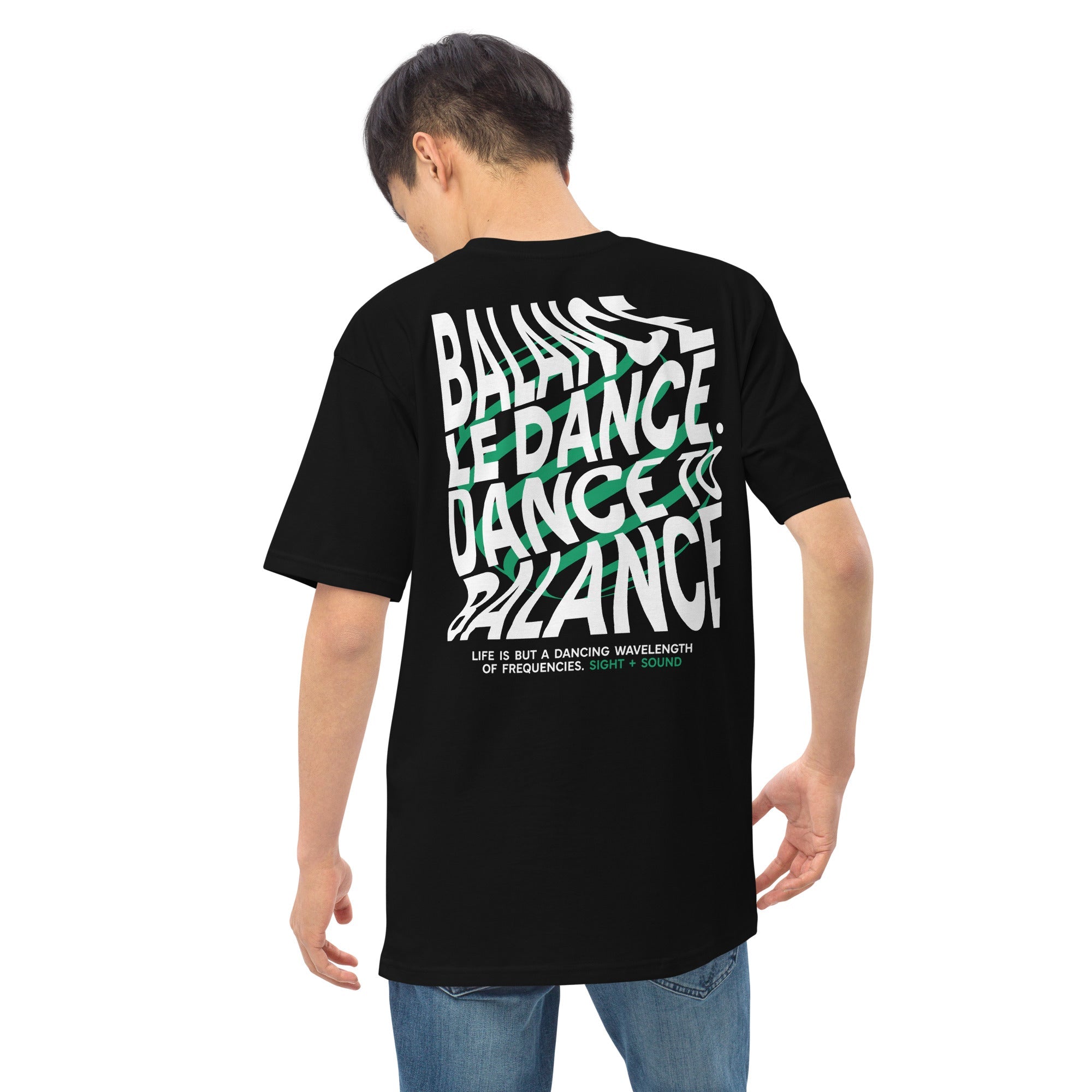 Balance Le Dance DISCO! Cotton Embroidered Oversized T-Shirt