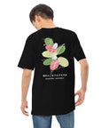 GUSTATORY Originals Coffee Blossom Heavy Cotton Embroidered T-Shirt