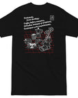 GUSTATORY Originals Postcards From Sunday Heavy Cotton Embroidered T-Shirt