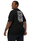 GUSTATORY Originals Shapes & Sizes Heavy Cotton Embroidered T-Shirt