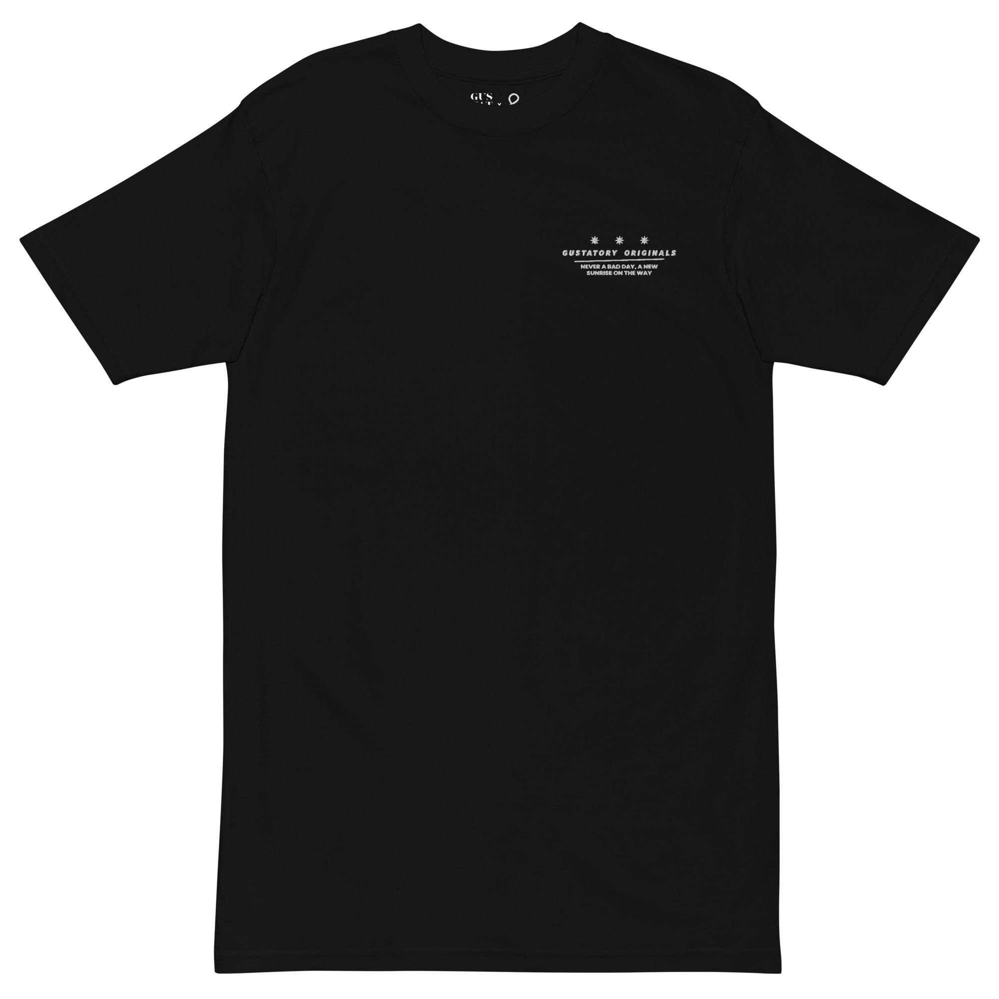 GUSTATORY Originals Good Taste... Heavy Cotton Embroidered T-Shirt