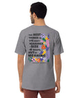 GUSTATORY Originals Shapes & Sizes Heavy Cotton Embroidered T-Shirt