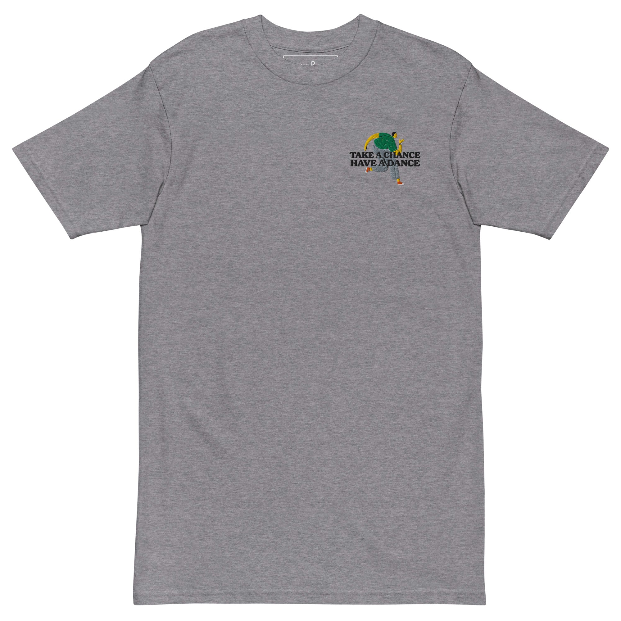 Take A Chance Have A Dance DISCO! Oversized Cotton Embroidered T-Shirt