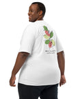 GUSTATORY Originals Coffee Blossom Heavy Cotton Embroidered T-Shirt