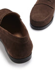 Boat Loafers, brown suede