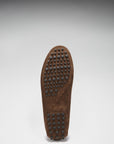 Laced Driving Loafers, brown suede