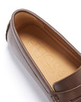 Penny Driving Loafers, brown leather