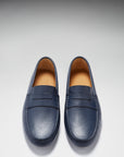 Penny Driving Loafers, french navy leather