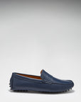 Penny Driving Loafers, french navy leather