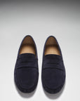 Penny Driving Loafers, navy blue suede