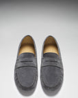 Penny Driving Loafers, slate grey suede