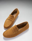 Penny Driving Loafers, tobacco suede