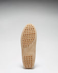 Tasselled Driving Loafers, taupe suede