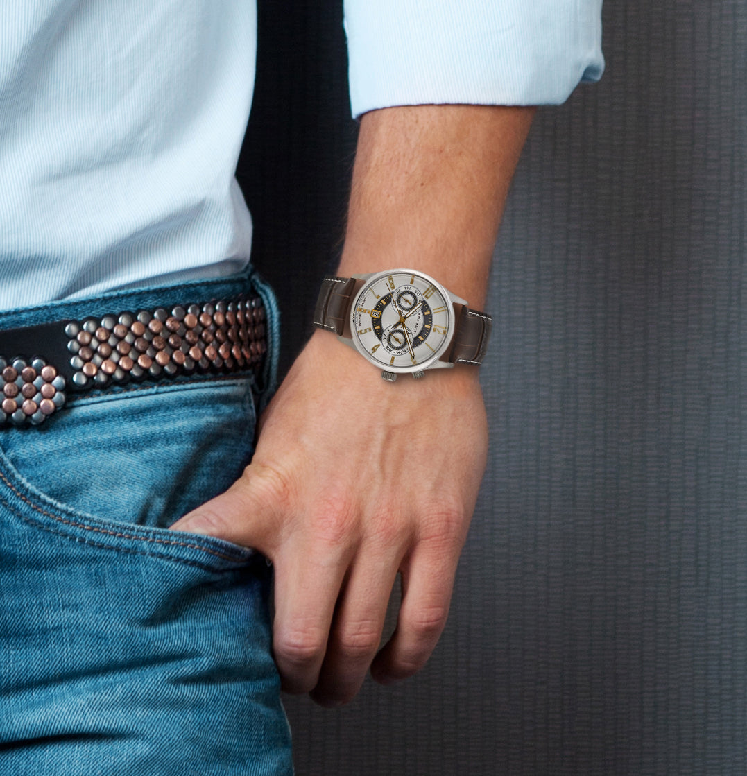 Brix+Bailey Heyes Chronograph Automatic Watch Mens Luxury Watch Brix and Bailey