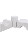 MeowBaby® Bearly Shape Set with 3 Elements - White