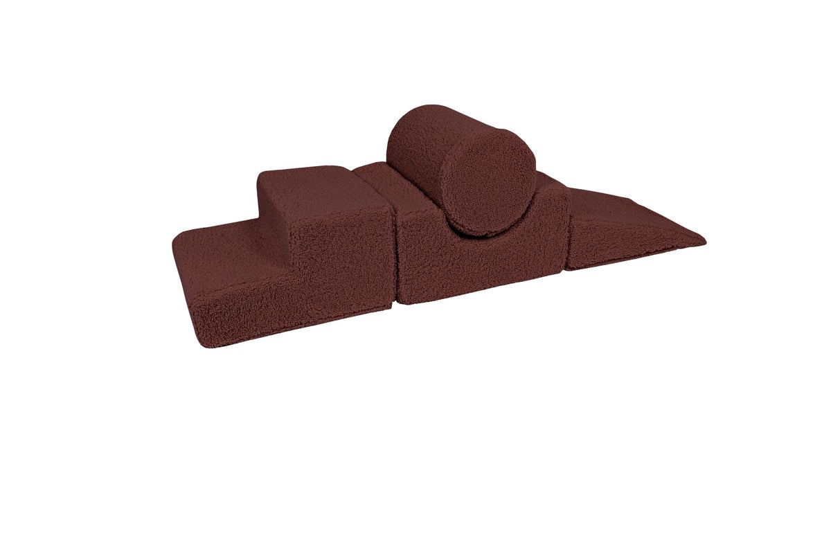 MeowBaby® Bearly Shape Set with 4 Elements - Brown