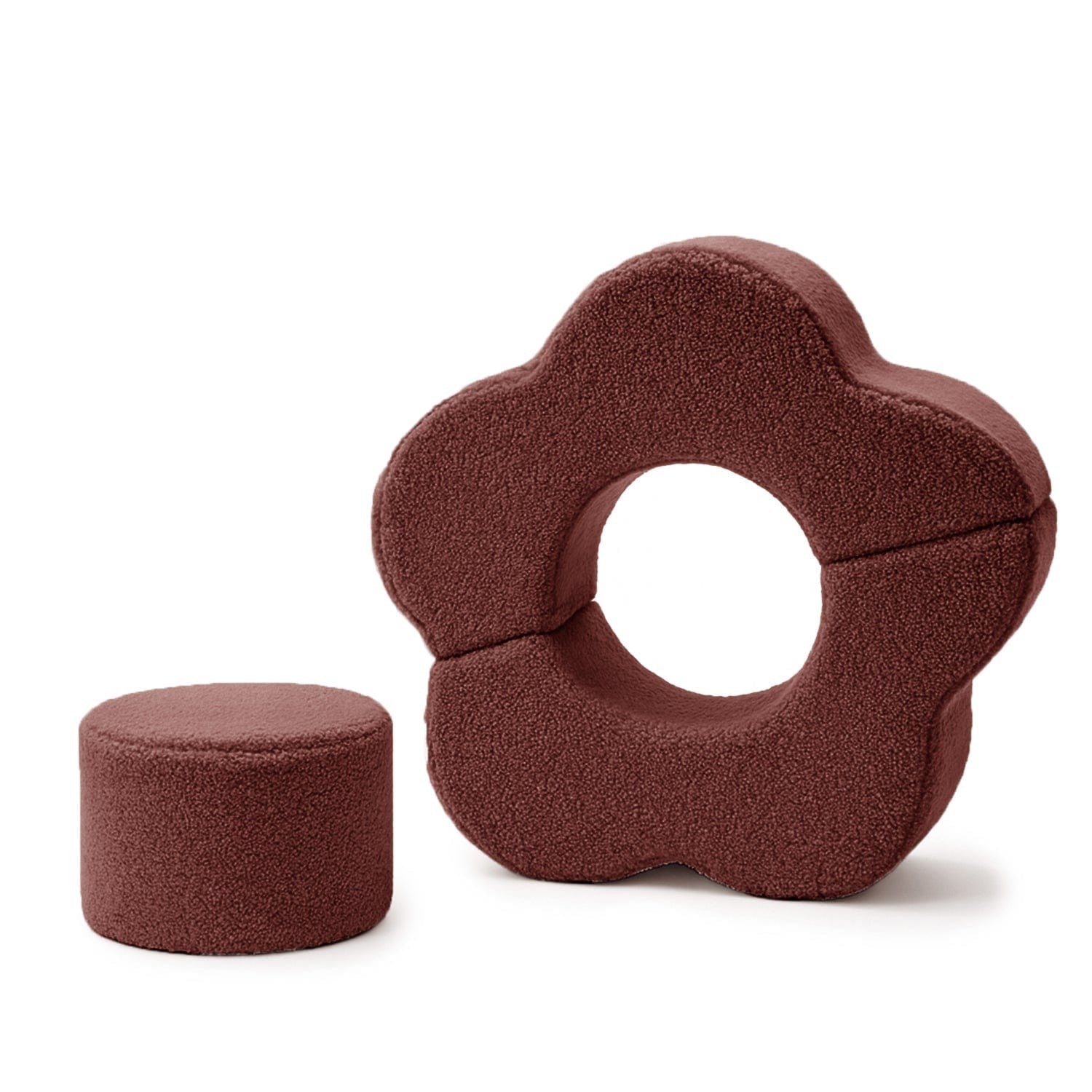 Foam Flower Play Set in Bearly Dark Brown