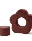 MeowBaby® Foam Flower Shape Set, 3 Elements, Bearly Dark Brown