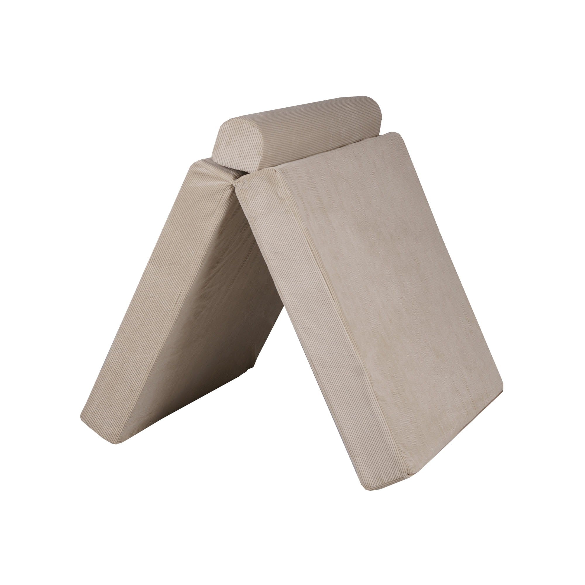 Large Slimcord Sofa in Ecru for Children