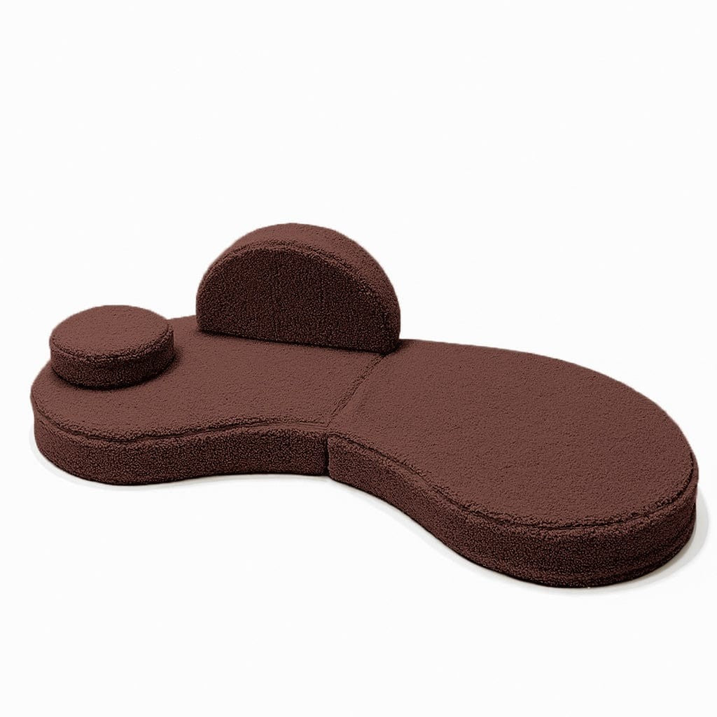 Modular Sofa Coccolo for Kids in Bearly Brown