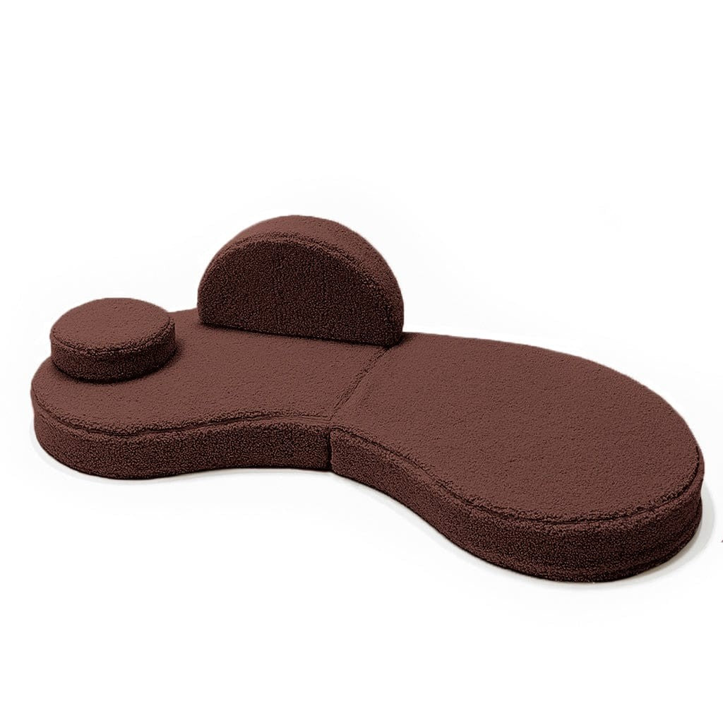 Modular Sofa Coccolo for Kids in Bearly Brown