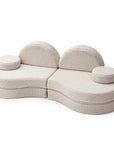 Modular Kids Sofa Coccolo in Bearly Light Gray