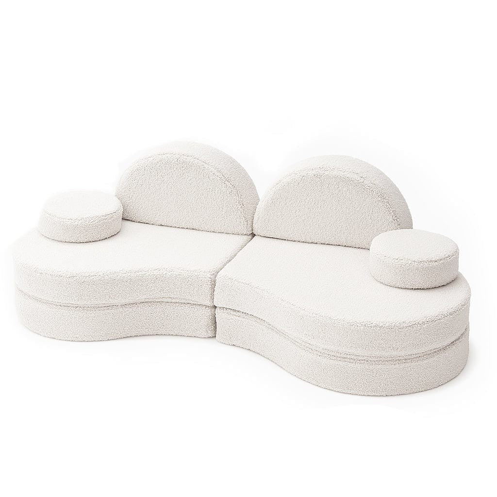 Modular Kids Sofa Coccolo in Bearly Off White