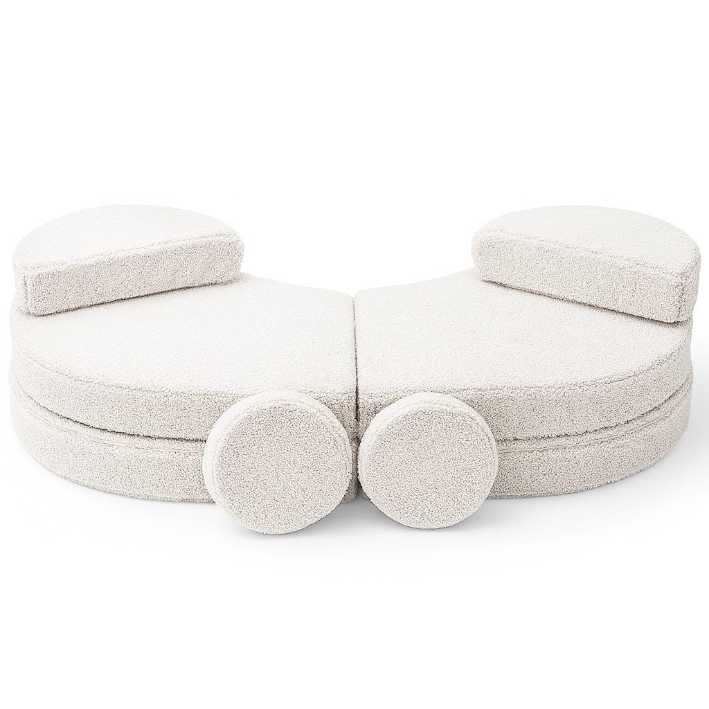 Modular Kids Sofa Coccolo in Bearly Off White