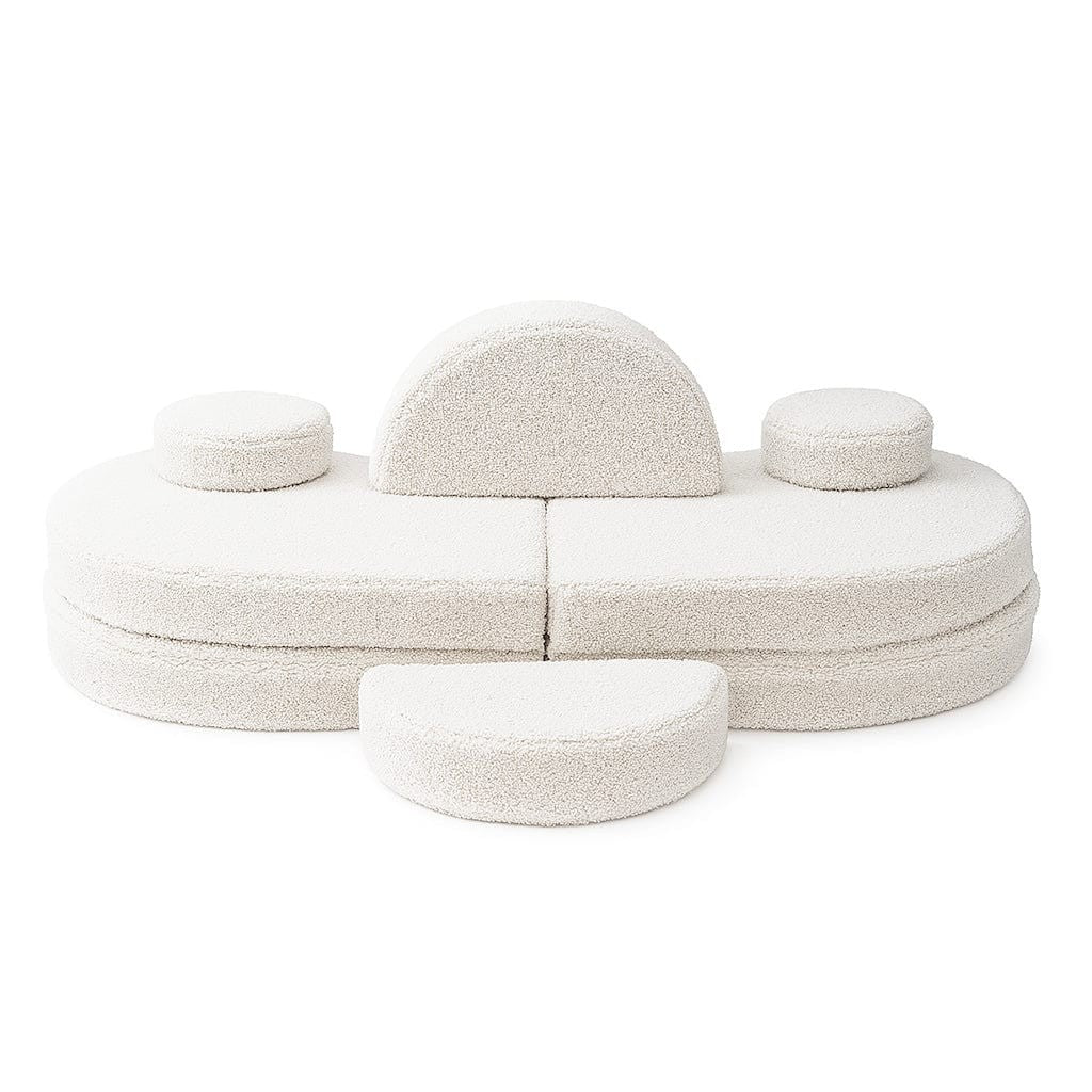 Modular Kids Sofa Coccolo in Bearly Off White